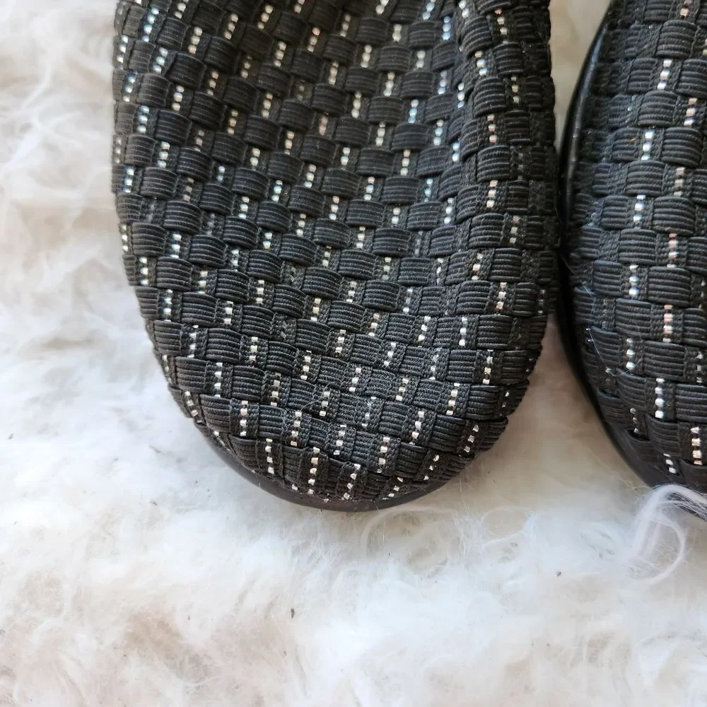 Bernie Mev woven platform mary janes